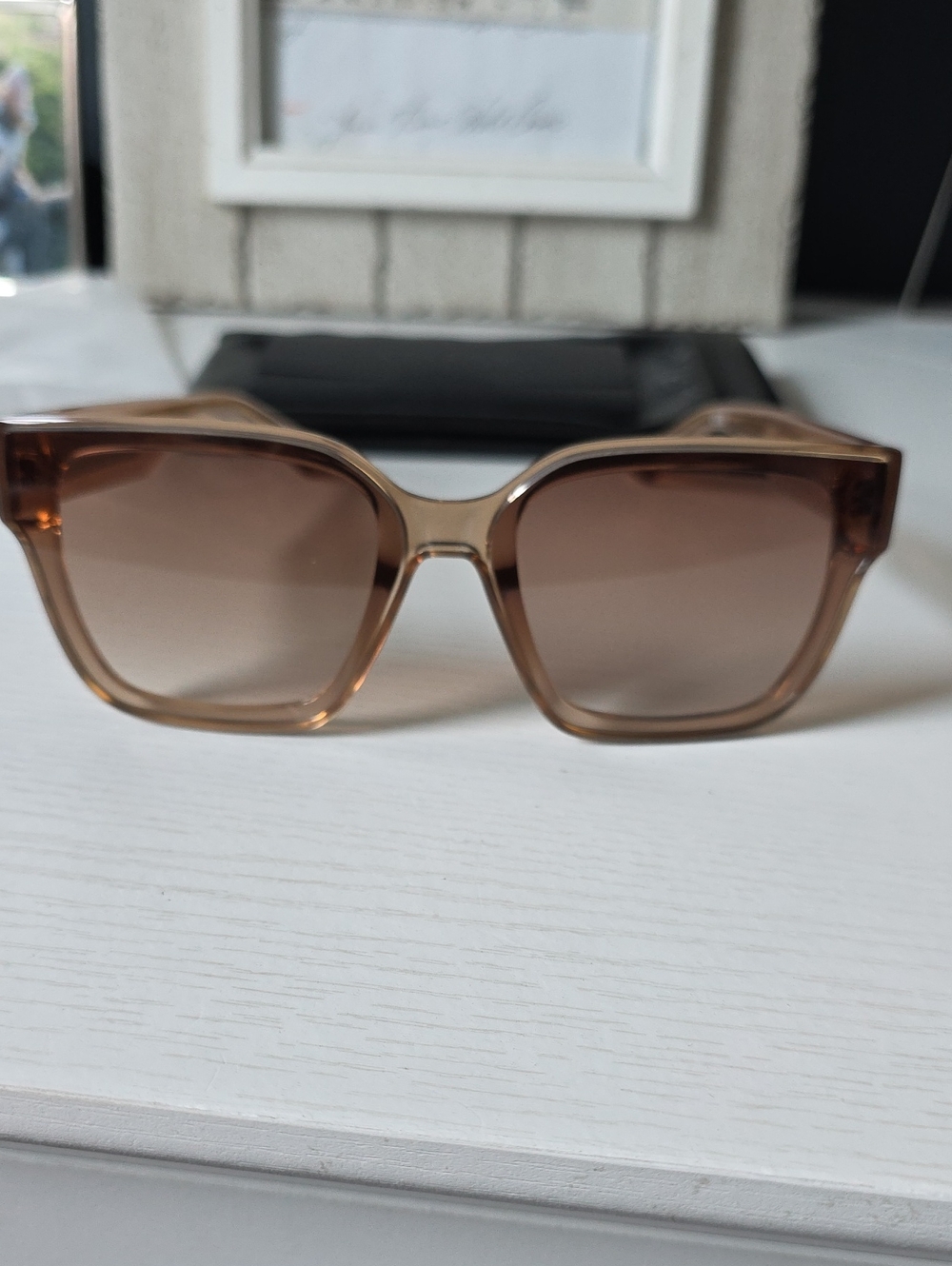 Quay "Drive In" Oversized Sunglasses